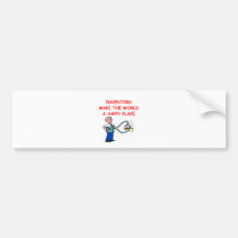 INVENTOR BUMPER STICKER
