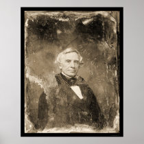 Inventor Samuel Morse Daguerreotype 1854 Print