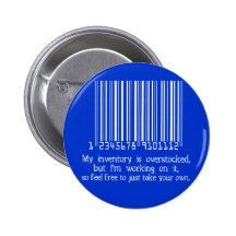 INVENTORY PINBACK BUTTON