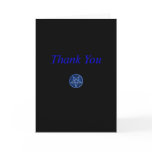 Inverse Pentagram "Thank You" Card