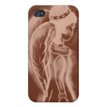 Inverted Angel - Copper Tones I iphone cases