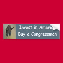 invest in america bumper stickers