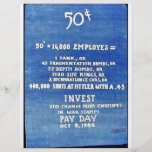 Invest Odd Change From Envelopes In War Stamps Pay Flyer Design