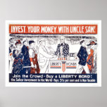 Invest Your Money with Uncle Sam Poster