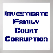 InvestigateFamilyCourt Corruption Poster
