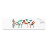 Investigations Daisies Bumper Stickers