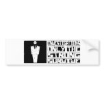 Investigations Survive Bumper Stickers