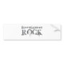 Investigators Rock Bumper Sticker
