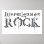 Investigators Rock Posters