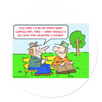 investment consultant quarter sticker