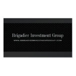 Investor Business Cards