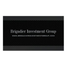 Investor Business Cards
