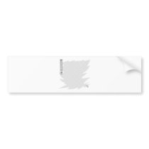 Invisible bumper stickers