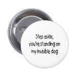 Invisible Dog Pins