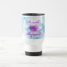 Invisible Illness Awareness Travel Coffee Mug