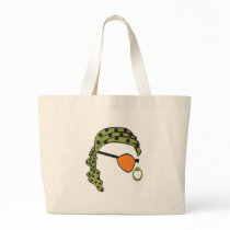 Invisible Man Pirate Skull Bag