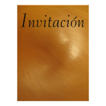 Invitación - Marrón Personalized Invitations