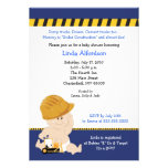Invitation 5x7 de baby shower de TRAVAILLEUR DE LA