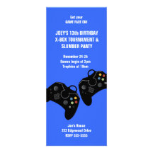 Invitation 9 x 4 d'anniversaire de contrôleur de j