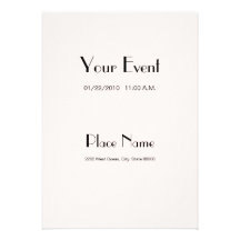 Invitation Basic Paper/ Pearl Colour 5x7
