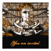 Invitation classique de partie de masquarade de Cy