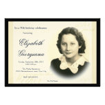 Invitation classique élégante 2 de photo