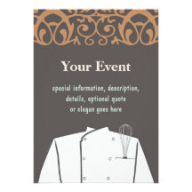 Invitation culinaire de chef