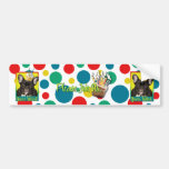 Invitation Cupcake 2 Year Old - French Bulldog Bumper Stickers
