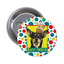 Invitation Cupcake - Australian Kelpie - Jude Pins