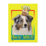Invitation Cupcake - Australian Shepherd