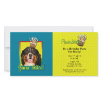Invitation Cupcake - Bernese Mountain Dog