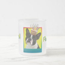 Invitation Cupcake - Boston Terrier Mug