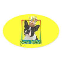 Invitation Cupcake - Boston Terrier
