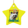 Invitation Cupcake - Chinese Crested - Kahlo Christmas Tree Ornament