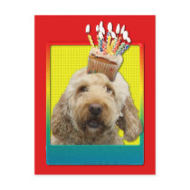 Invitation Cupcake - GoldenDoodle