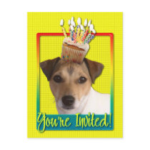 Invitation Cupcake - Jack Russell