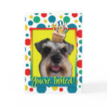 Invitation Cupcake - Schnauzer Cards