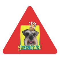 Invitation Cupcake - Schnauzer