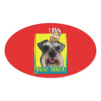 Invitation Cupcake - Schnauzer