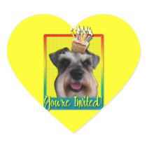 Invitation Cupcake - Schnauzer