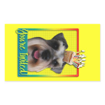 Invitation Cupcake - Schnauzer
