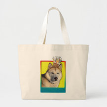Invitation Cupcake - Siberian Husky - Copper Tote Bags