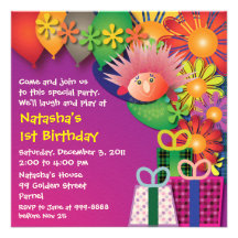 Invitation d'anniversaire : 015 porc-épic et fleur