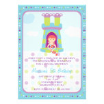 Invitation d'anniversaire de Rapunzel