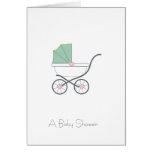 Invitation de baby shower carte