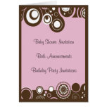 Invitation de baby shower cartes de vœux