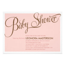 INVITATION DE BABY SHOWER DU BÉBÉ %PIPE% DE TYPOGR