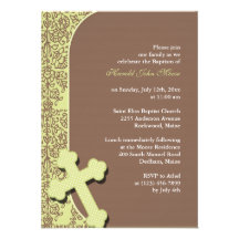 Invitation de baptême