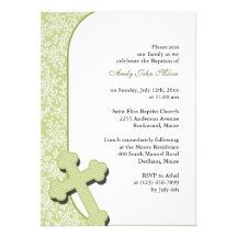 Invitation de baptême