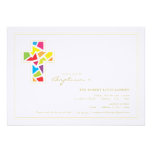 Invitation de baptême du baptême |